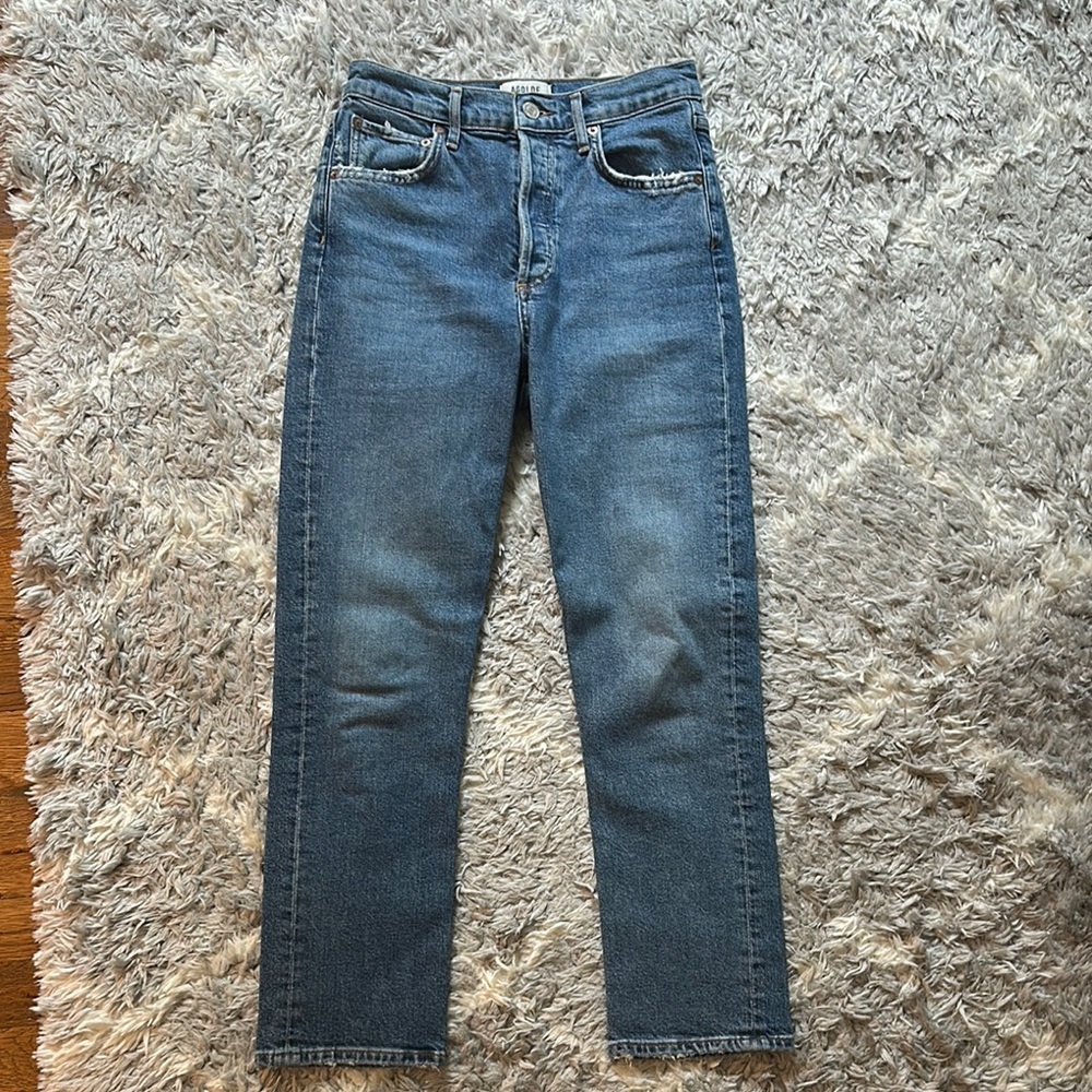Agolde Riley Ankle & Cropped Jeans size 25